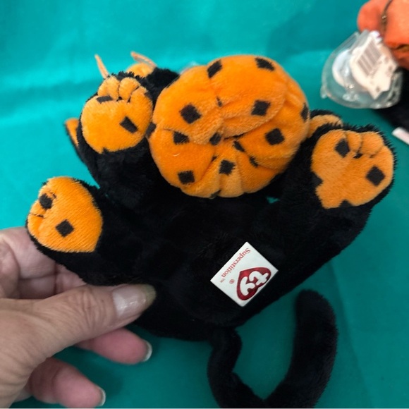 Ty beanie baby- Superstition and Halloween Ty beanie babies- Screams Both 2006 - Picture 7 of 11
